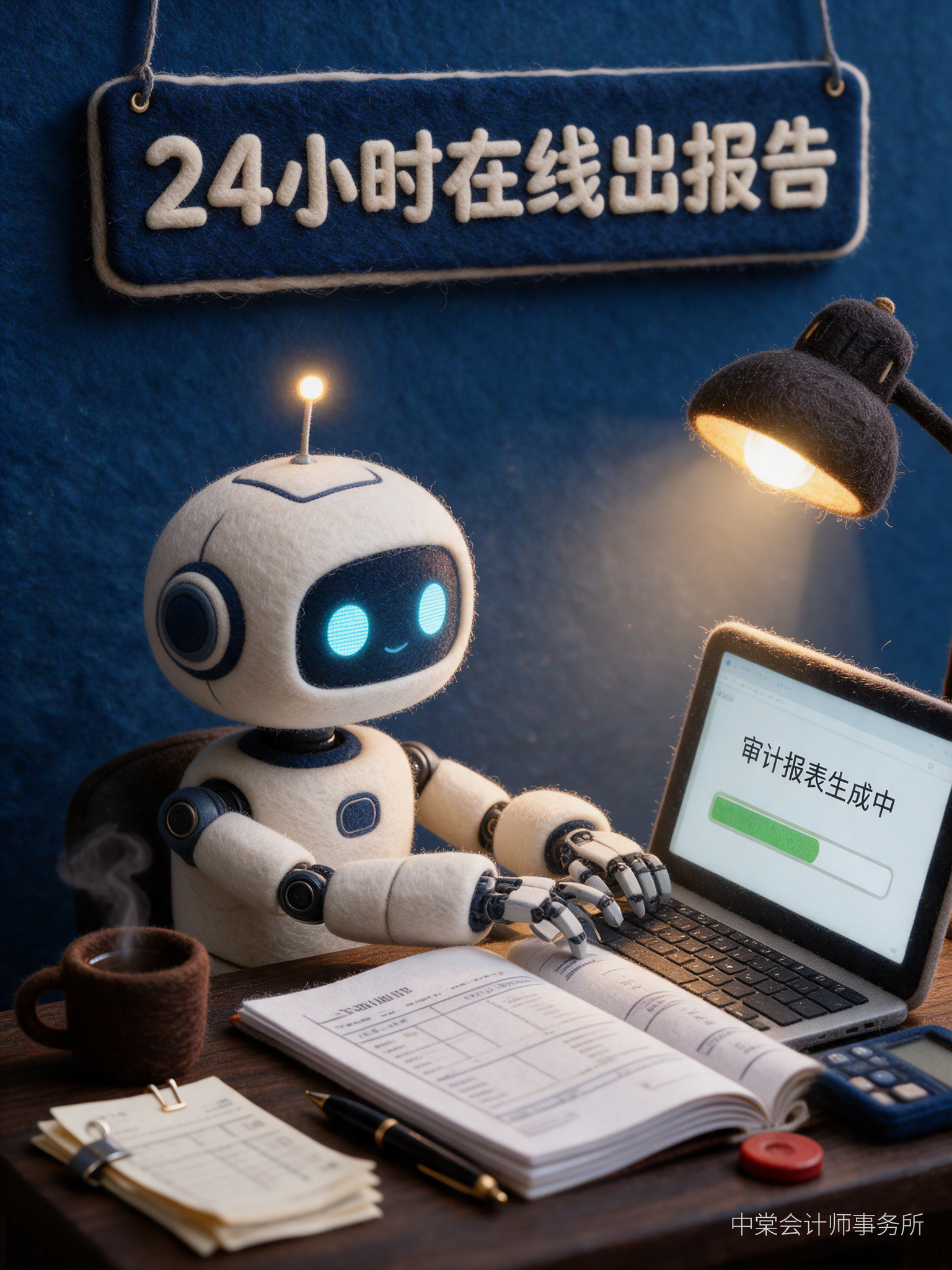 在线出具审计报告